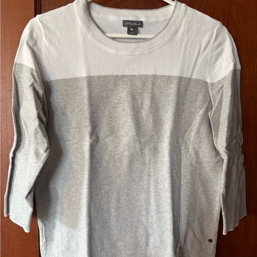 Eddie Bauer Two-Tone Long Sleeve Shirt